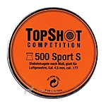 TOPSHOT Competition 4,5mm Diabolo Sport-S LG 0,53g 500 Stk